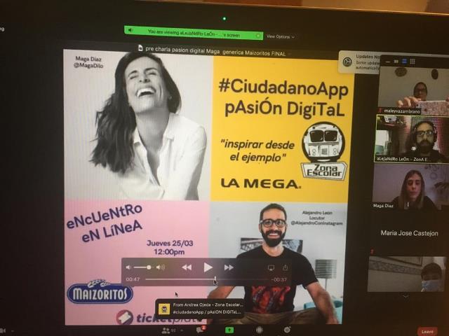 You are currently viewing Ciudadano App / Pasión Digital: IEA en encuentro con Zona Escolar